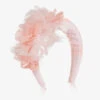 Junona Girls Pink Feather Hairband