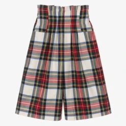 Junona Red & Green Tartan Trousers
