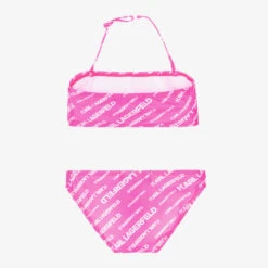 KARL LAGERFELD KIDS Girls Pink Logo Bikini -Deals Whimsy Collection Store karl lagerfeld kids girls pink logo bikini 504932 fb456db766c5eff8fe85bb01093955903f9cd593