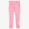 KARL LAGERFELD KIDS Girls Pink Logo Joggers