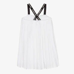 KARL LAGERFELD KIDS Girls White Pleated Logo Dress -Deals Whimsy Collection Store karl lagerfeld kids girls white pleated logo dress 504993 4801619612c82704983d8372da32f255618ea1a9