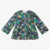 KENZO KIDS Girls Blue Jungle Blouse