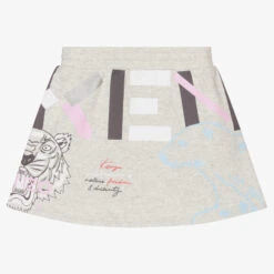 KENZO KIDS Girls Grey Multi Iconics Skirt -Deals Whimsy Collection Store kenzo kids girls grey multi iconics skirt 470246 4bcf21937adde516ba4582448444b7ff47e7763b