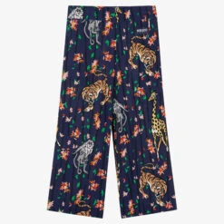 KENZO KIDS Girls Navy Blue Culottes