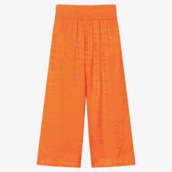 KENZO KIDS Girls Orange Tiger Stripe Trousers 4 KENZO KIDS Girls Orange Tiger Stripe Trousers -Deals Whimsy Collection Store kenzo kids girls orange tiger stripe trousers 502228 8a28f7b8b959af86daa5f023746bb243d8b44943