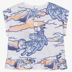 KENZO KIDS Girls White & Pink Cotton Leggings Set -Deals Whimsy Collection Store kenzo kids girls white pink cotton leggings set 502378 0b80cf79bcd899595e60c3f011dfd1b7a32677c5