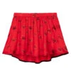 KENZO KIDS Red Elephant & Ox Skirt