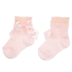 La Perla Girls Pink Cotton Bow Socks -Deals Whimsy Collection Store la perla girls pink cotton bow socks 286858 e86e9295d7dcec87eca547527b622f0d8b7ac27c