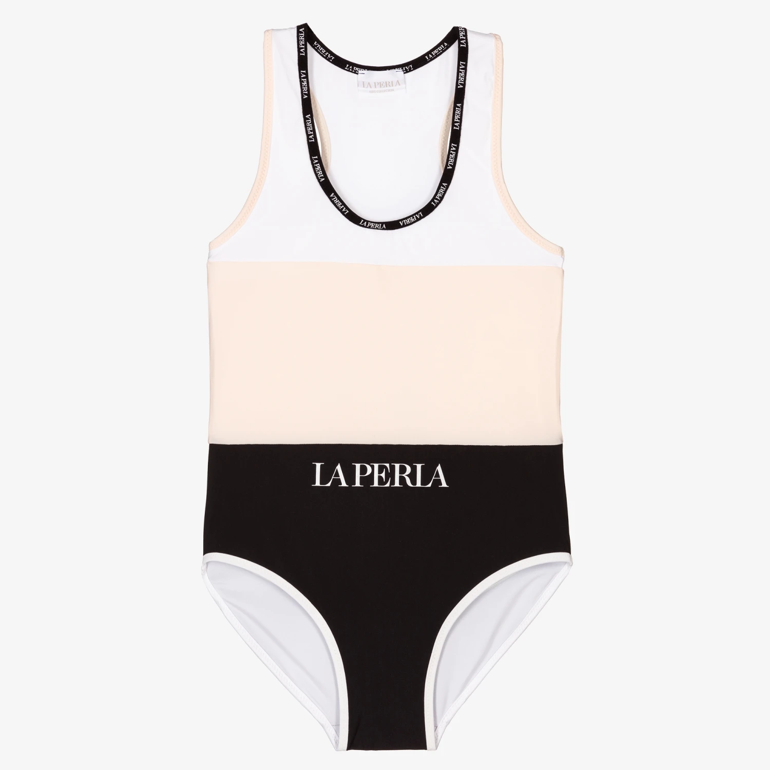 La Perla Pink & Black Logo Swimsuit 1 La Perla Pink & Black Logo Swimsuit