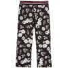Lanvin Girls Black Floral Trousers