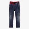 Lapin House Girls Blue Logo Jeans