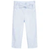Lapin House Girls Blue Stripe Trousers