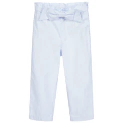 Lapin House Girls Blue Stripe Trousers