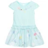 Lapin House Girls Green Cotton Dress