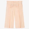 Lapin House Girls Pink Cotton Cropped Trousers