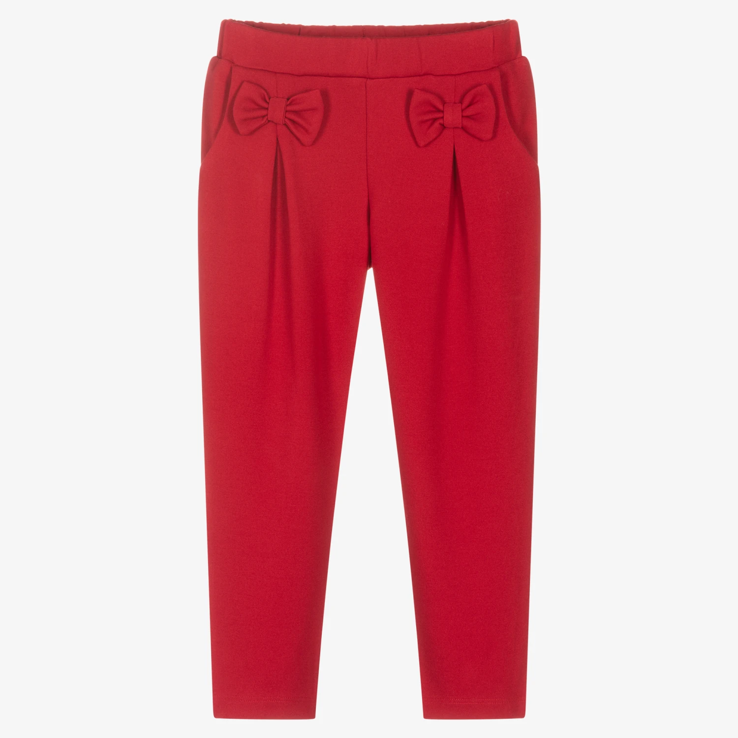 Lapin House Girls Red Bow Trousers 1 Lapin House Girls Red Bow Trousers