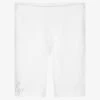Lapin House Girls Short White Leggings