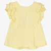 Lapin House Girls Yellow Stripe Cotton Blouse