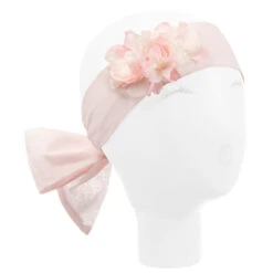 Lapin House Pink Cotton Floral Hairband