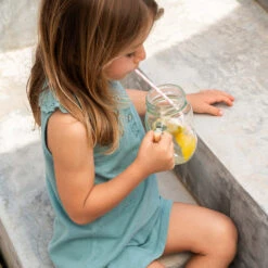 Laranjinha Girls Blue Cotton Piqué Dress -Deals Whimsy Collection Store laranjinha girls blue cotton pique dress 505573 8575b839f7271276981198dfba44056d0eeb6019 outfit