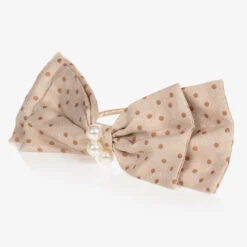 Le Mu Girls Beige Polka Dot Bow Hairband -Deals Whimsy Collection Store le mu girls beige polka dot bow hairband 479929 b1e68607f32da7641bcbd0591462ca2883c47219