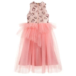 Le Mu Pink Tulle & Jacquard Dress -Deals Whimsy Collection Store le mu pink tulle jacquard dress 257670 67dac12c940c488dc3d5c2eecce367230430ac88