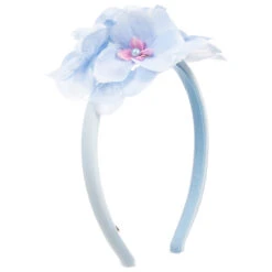 Lesy Girls Blue Floral Hairband