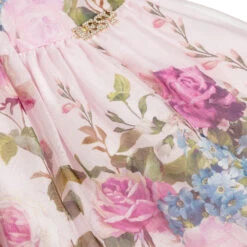 Lesy Girls Pink Silk Floral Dress -Deals Whimsy Collection Store lesy girls pink silk floral dress 290915 7c23dbfcab92239e51ddab4a090a10ad9c686852