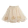 Lesy Luxury Flower Gold & Ivory Tulle Skirt