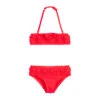 Lili Gaufrette Girls Neon Pink Bikini