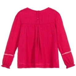 Lili Gaufrette Girls Pink Crêpe Blouse -Deals Whimsy Collection Store lili gaufrette girls pink crepe blouse 221116 e409accb4b7d3b4cba5778a97f3146be9d81f316