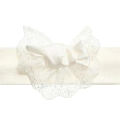 Little Darlings Occasion Girls Ivory Headband With Lace & Bow -Deals Whimsy Collection Store little darlings girls ivory headband with lace bow 100120 338522f11b43d9c0d62abb99f6fc77f905fa7382