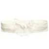 Little Darlings Occasion Girls Ivory Headband With Lace & Bow