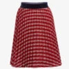 LITTLE MARC JACOBS Red & Pink Striped Skirt