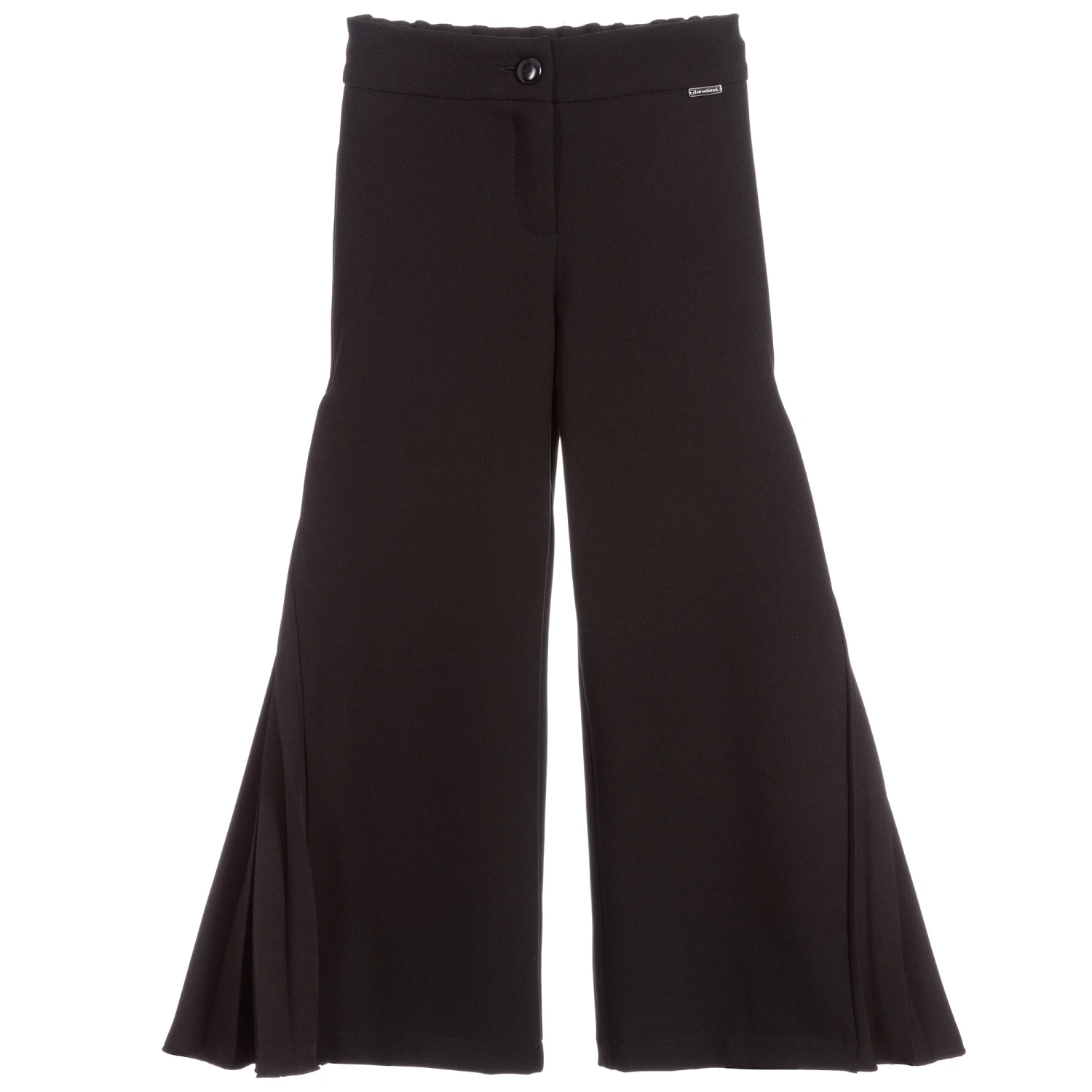 Loredana Girls Black Pleated Trousers 1 Loredana Girls Black Pleated Trousers