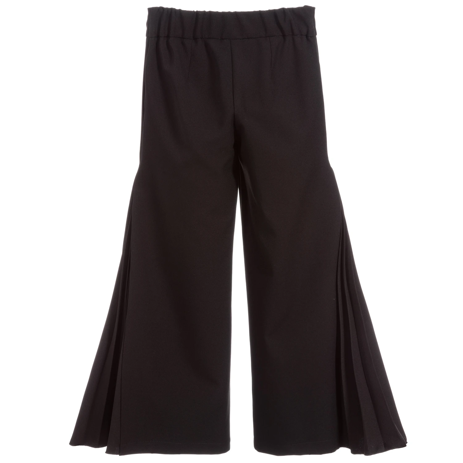 Loredana Girls Black Pleated Trousers 3 Loredana Girls Black Pleated Trousers - Image 3