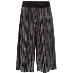Loredana Girls Black & Silver Culottes