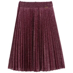 Loredana Le Bellissime Glittery Pink Pleated Skirt