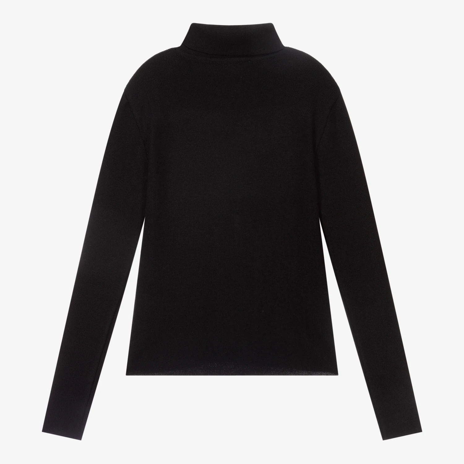 Marc Ellis Black Rib Roll Neck Sweater 2 Marc Ellis Black Rib Roll Neck Sweater - Image 2