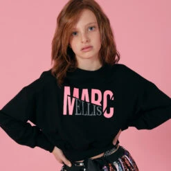Marc Ellis Girls Black & Pink Sweatshirt -Deals Whimsy Collection Store marc ellis girls black pink sweatshirt 459852 518d1cd90827c038a7310bb6c569be057e9b473c outfit