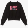 Marc Ellis Girls Black & Pink Sweatshirt