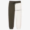 Marc Ellis Green & Ivory Cotton Joggers