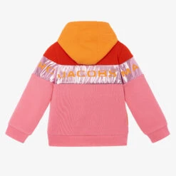 MARC JACOBS Girls Pink Colourblock Zip-Up Hoodie -Deals Whimsy Collection Store marc jacobs girls pink colourblock zip up hoodie 503692 d36be967c519cdf69b622d07a9de52dae09afd87