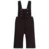 Mayoral Black Jersey Dungarees