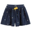 Mayoral Blue & Yellow Denim Shorts
