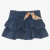 Mayoral Girls Blue Corduroy Skirt