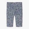 Mayoral Girls Blue Leopard Print Leggings