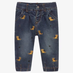 Mayoral Girls Blue Slouchy Jeans
