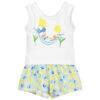 Mayoral Girls Blue & Yellow Shorts Set