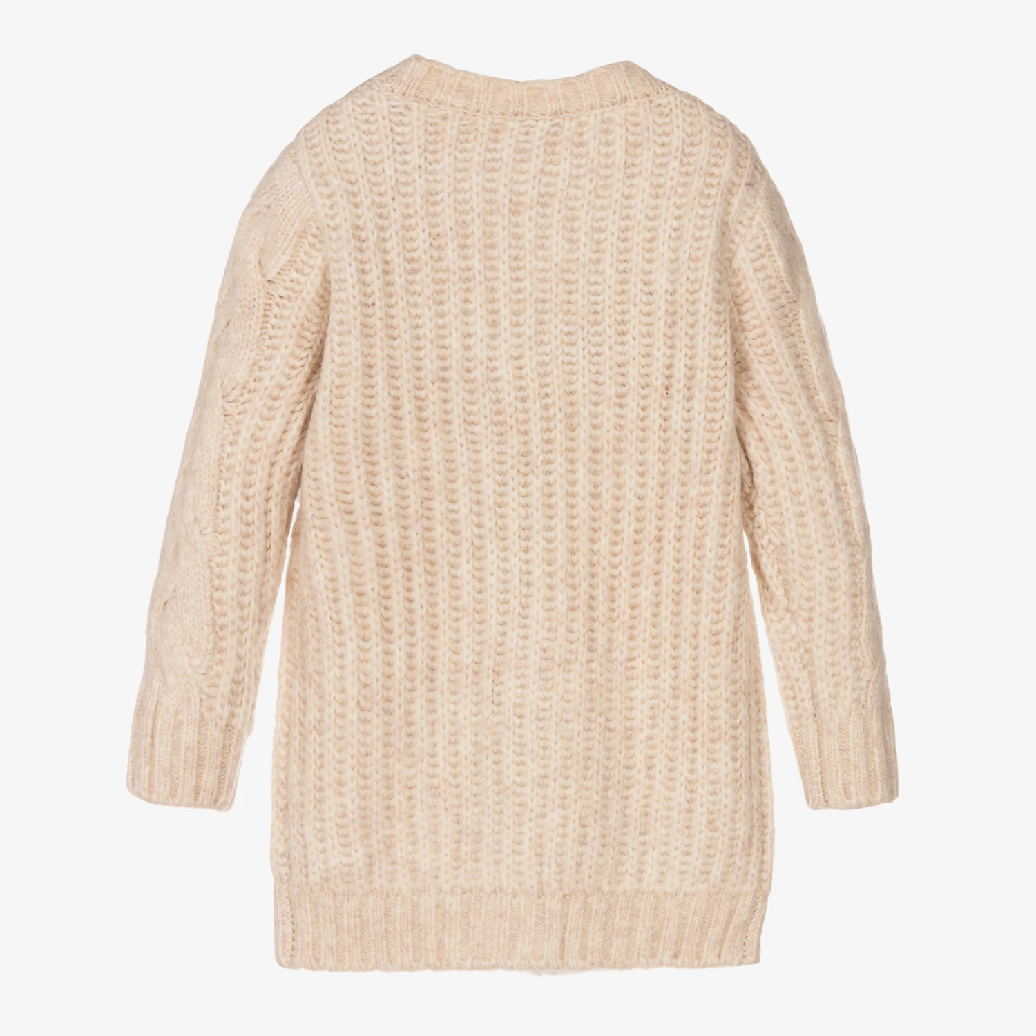 Mayoral Girls Cable Knit Cardigan 2 Mayoral Girls Cable Knit Cardigan - Image 2